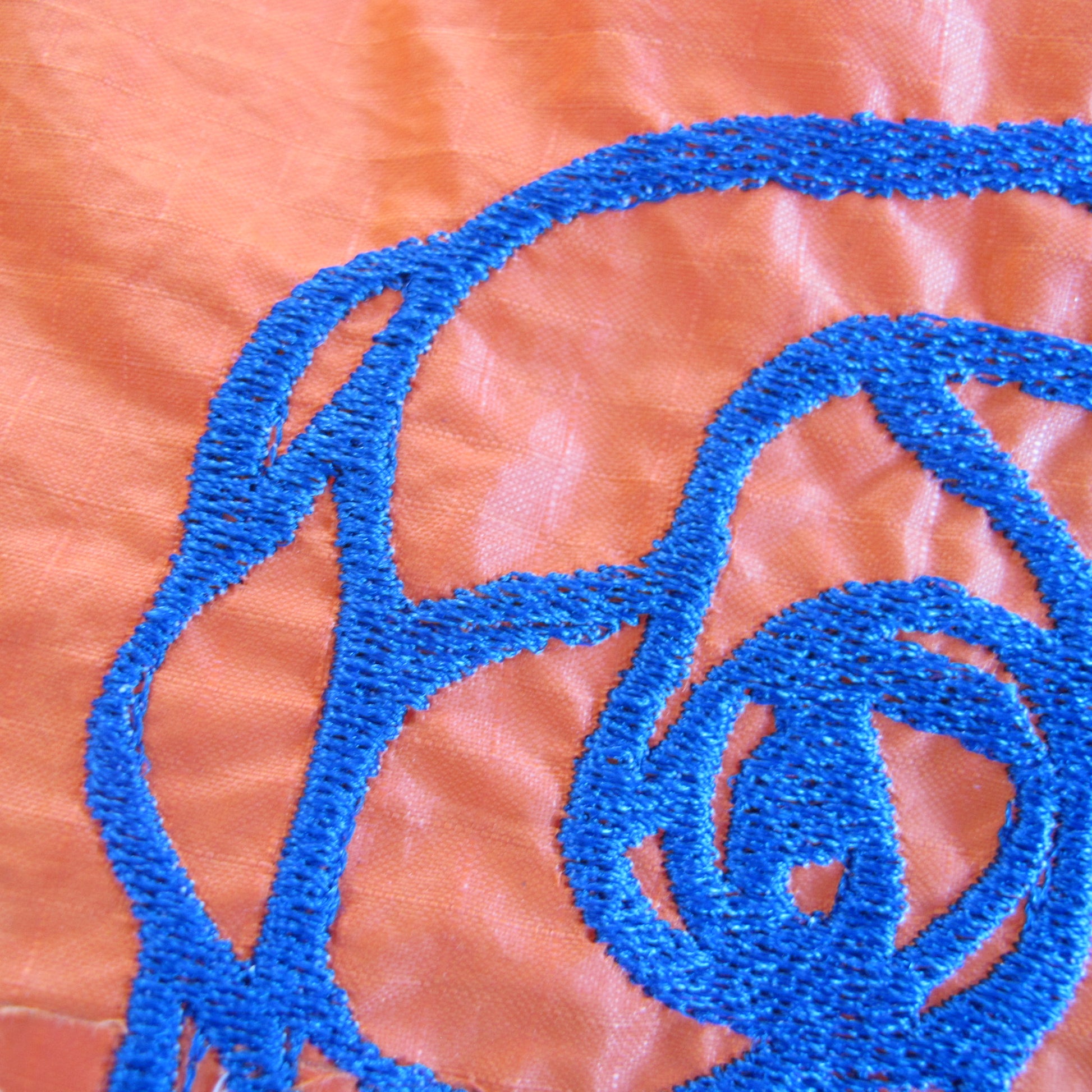 Seaview mess frock stitching detail close up